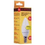 Лампа светодиодная EUROLUX LL-E-C37-6W-230-2, фото6