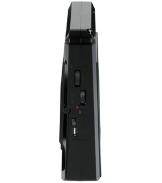 Радиоприемник портативный Сигнал Vikend Traveler черный USB SD/MMC