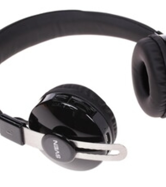 Беспроводные/проводные наушники Sven AP-B325MV черный, накладные, Bluetooth + Jack 3.5 мм, складная конструкция, до 10 ч