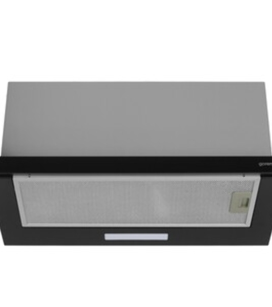 Вытяжка встраиваемая Gorenje TH60E5X черный управление: кнопочное (1 мотор)