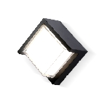 Уличный настенный архитектурный светильник ST5233 BK черный IP65 LED 4200K 12W 220*220*100, фото5