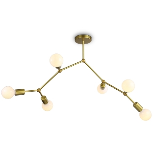 Светильник Ambrella light TR8038/6 BS латунь E27*6 max 40W D670*590