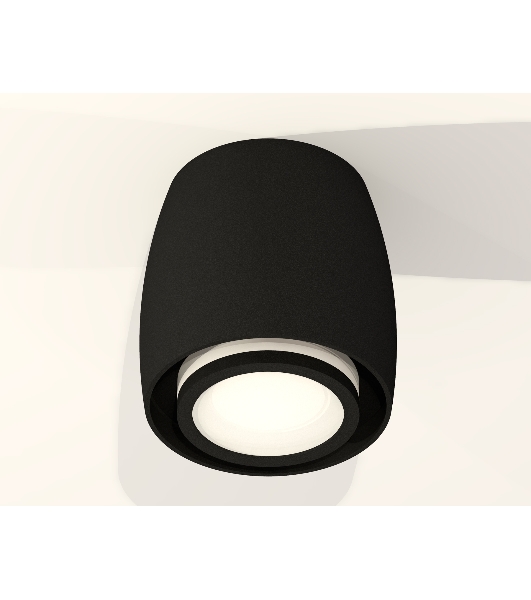Светильник Ambrella Light XS1142040 SBK/FR черный песок/белый матовый MR16 GU5.3 (C1142, N7121)