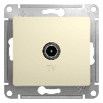 Механизм розетки TV 1-м СП Glossa 1DB беж. SchE GSL000291, фото 1