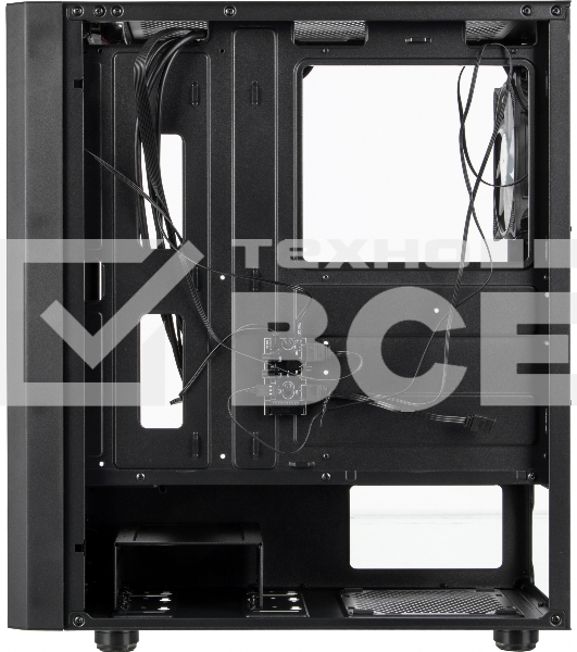 Корпус AeroCool / Formula V-LINE 2052 черный без БП ATX 2xUSB2.0 1xUSB3.0 audio bott PSU