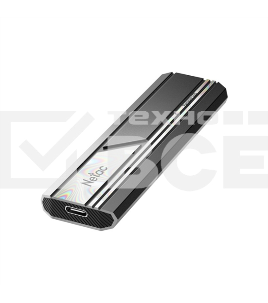 Внешний  накопитель SSD Netac USB-C 500Gb NT01ZX10-500G-32BK ZX10 2.5