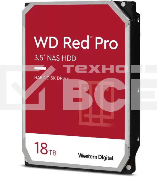 Жесткий диск WD Red™ Pro WD181KFGX 18ТБ 3,5