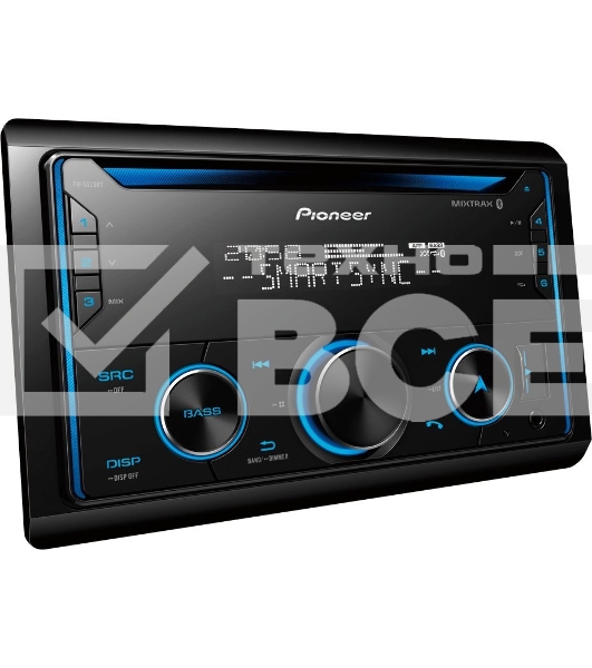 Автомагнитола CD Pioneer FH-S525BT 2DIN 4x50Вт
