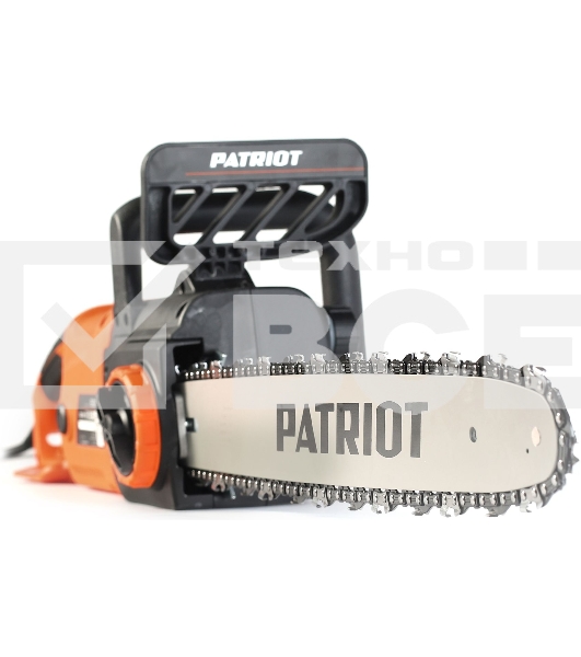 Пила цепная электрическая PATRIOT ES 2618, 2.5кВт,18' шина, продольный двигатель, плавный пуск, бесключевая натяжка цепи
