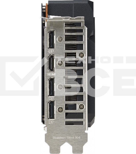 Видеокарта ASUS DUAL-RX7600-O8G-V2 RX7600,8Gb GDDR6 HDMI, 3*DP