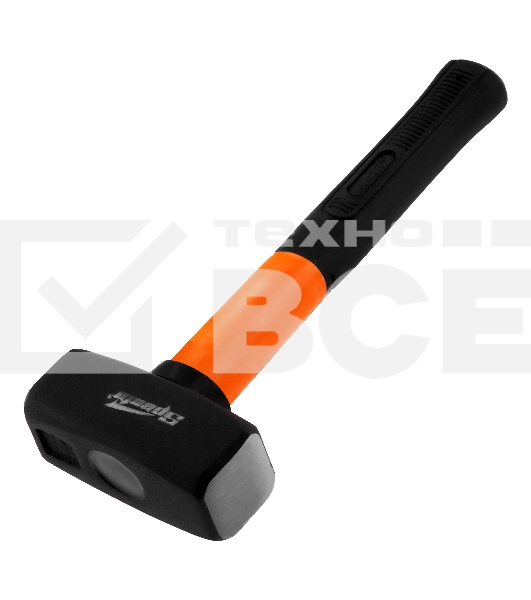 Кувалда Sparta 1000 г, фибергласовая обрезиненная рукоятка