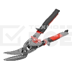 Ножницы по металлу Gross 78331 270 мм прямой и левый проходной резсталь-СrMo двухкомп. рук-ки, фото8