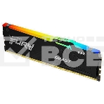 Оперативная память Kingston Fury Beast, DDR5, 8GB (1x8GB), 6000MHz, CL36, с радиатором, RGB, черный, фото8