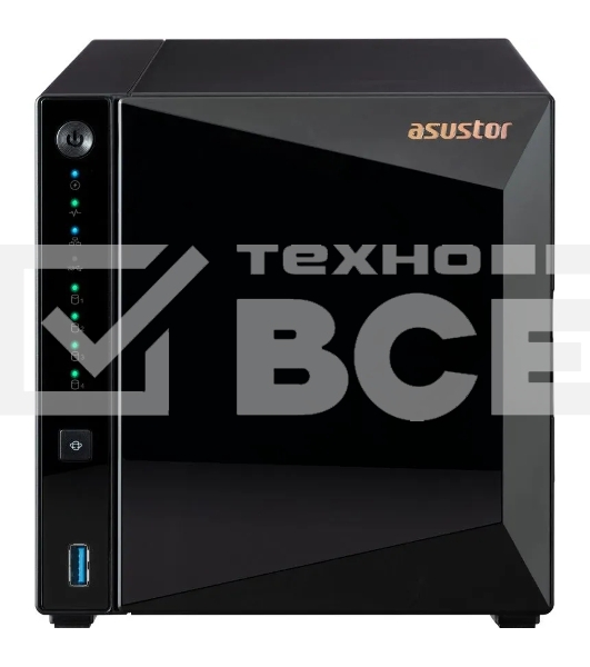 Сетевой накопитель ASUSTOR AS3304T V2/ASUSTOR/4/BAY/EU/2GD4 