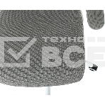 Кресло руководителя Бюрократ Sigma WH 1 серый, сетка/ткань, крестов. пластик, пластик белый, фото4