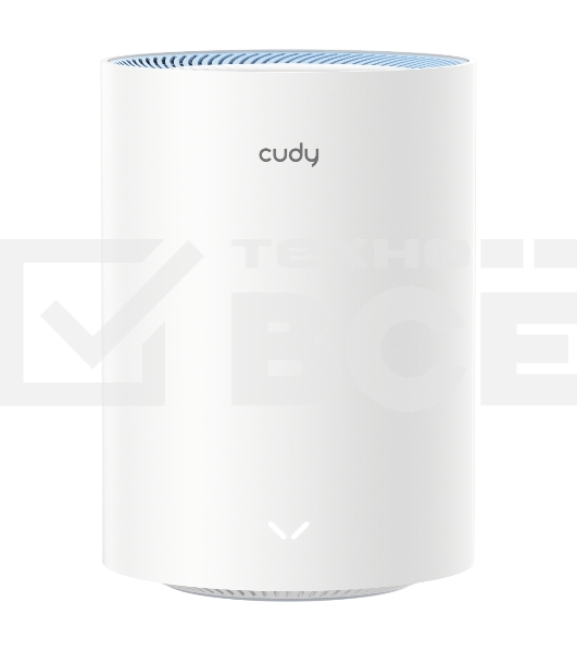 Бесшовный Mesh роутер Cudy M1200(3-Pack) AC1200 10/100BASE-TX белый (упак.:3шт)