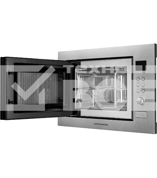 Встраиваемая микроволновая печь Kuppersberg HMW 635 X 25 л, High-Tech, 900 Вт, нерж. сталь