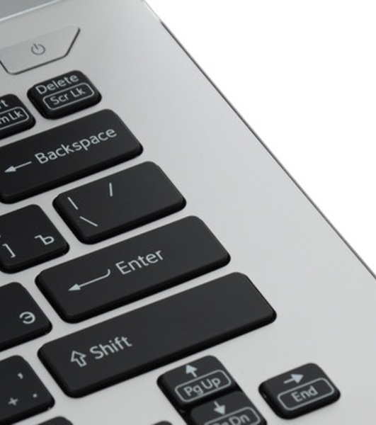 Клавиатура для ноутбука Sony Vaio VPC-SD VPC-SB серебристая