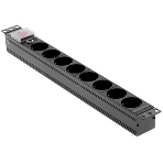 Блок распределения питания Lanmaster TWT-PDU19-10A8P-1.8 гор.размещ. 8xSchuko базовые 10A Schuko 1.8м, фото5