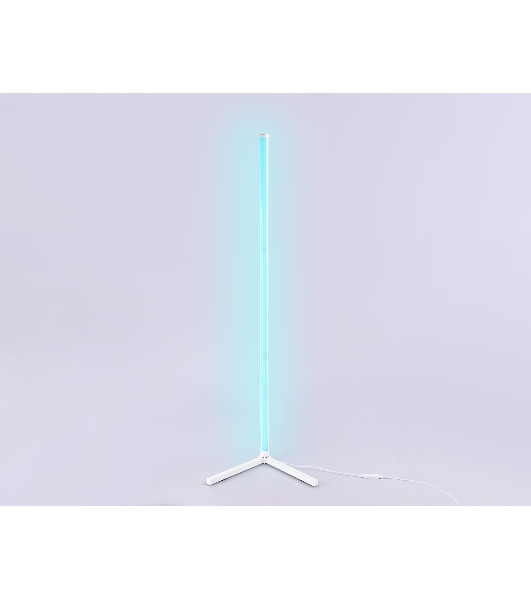 Светильник Ambrella light FL8020 WH белый LED 15W RGB D32*1250 (ПДУ РАДИО 2.4G)