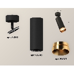 Светильник Ambrella Light XM6343005 SBK/PYG черный песок/золото желтое полированное MR16 GU5.3 (A2210, C6343, N6134), фото2