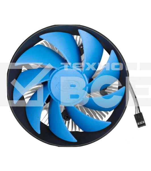 Кулер для процессора DEEPCOOL ARCHER BIGPRO серебристый/синий, 120 мм, алюминий/медь, 2000 об/мин, 29.7 дБ, 4 pin, 125 Вт, 70 мм