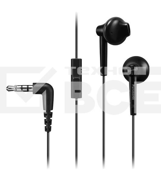 Гарнитура Panasonic RP-TCM55GC-K черный