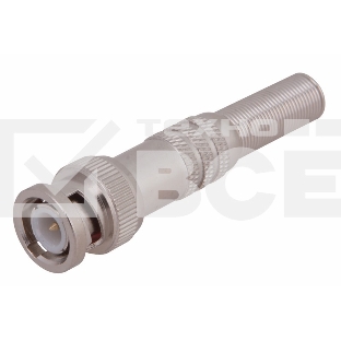 Разъем штекер BNC под пайку с пружиной металл (универсальный) Rexant