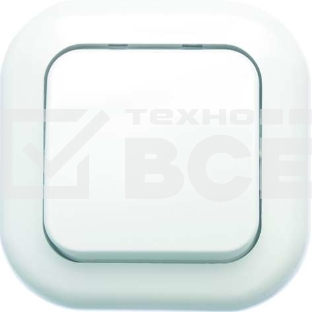 Выключатель 1-кл. СП Валентина 10А IP20 С16-040 бел. Кунцево 7643