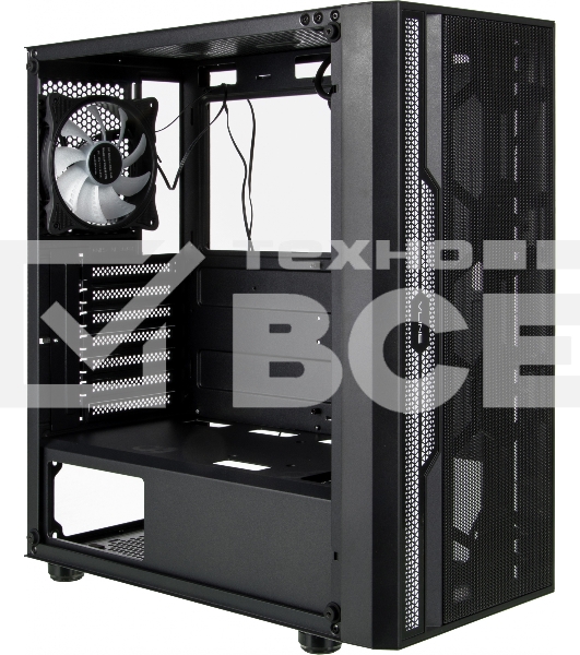 Корпус AeroCool / Formula V-LINE 2052 черный без БП ATX 2xUSB2.0 1xUSB3.0 audio bott PSU