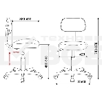Кресло компьютерное Бюрократ CH-1201NX/BLACK черный, фото7