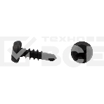 Саморез для металлических конструкций Kranz сверло 3.5х11, короб (500 шт./уп.), фото4