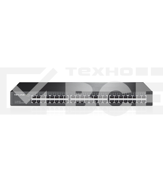 Сетевой коммутатор TP-Link SMB TL-SG1048 Коммутатор 48-port Gigabit Switch, 1U 19-inch rack-mountable steel case