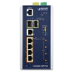 Коммутатор PLANET IP30 Industrial L2+/L4 4-Port 60W 1000T Ultra PoE+ 1-Port 1000T + 2-port 100/1000X SFP Full Managed Switch (-40 to 75 C, dual redundant power input on 48~56VDC terminal block, DIDO, ERPS Ring Supported, 1588), фото2