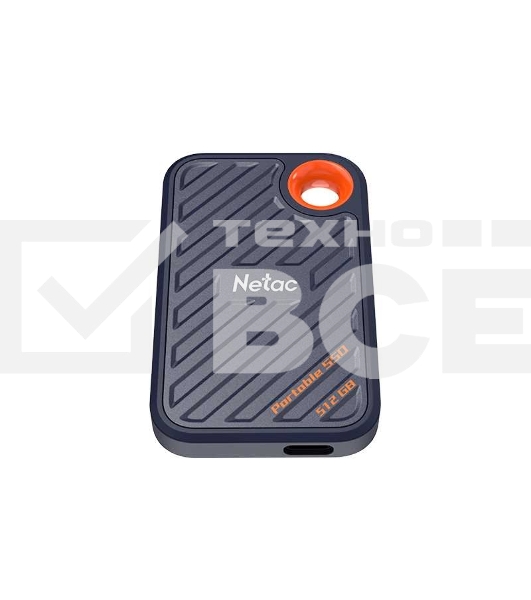 Внешний накопитель SSD Netac ZX20 512GB USB 3.2 Gen 2 Type-C NT01ZX20-512G-32BL