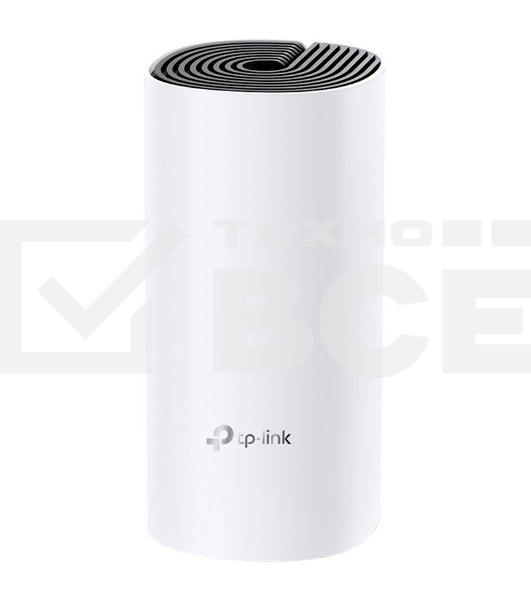Домашняя Mesh TP-Link Wi-Fi система Deco M4 (1-Pack), 1167Мбит/с (5 ГГц: до 867 Мбит/с + 2,4 ГГц: до 300 Мбит/с),  2 порта 1000 Мбит/с, 2 встроенные антенны на каждом модуле Deco