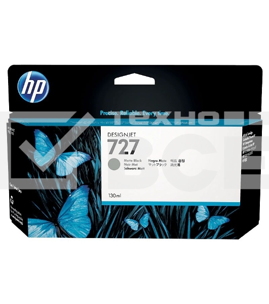 Картридж струйный HP 727 B3P22A черный матовый для HP DJ T920/T1500 (130мл)