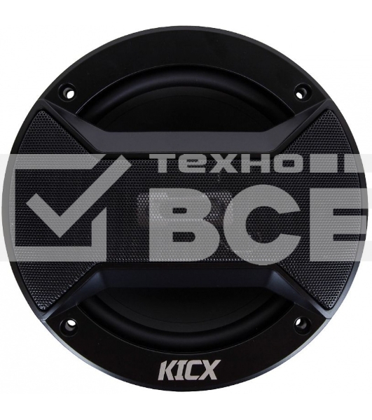 Колонки автомобильные Kicx RX 652 4Ом 16см (6.5дюйм) (ком.:2кол.) коаксиальные двухполосные