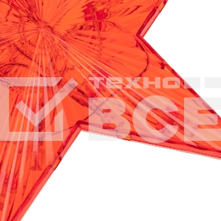 Светодиодная фигура на елку Neon-night Звезда красная 15см, 10 LED, постоянное свечение, 230В