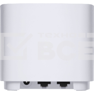 Бесшовный Mesh роутер Asus ZenWiFi XD5 (XD5 (W-2-PK)) AX3000 10/100/1000 компл.:устройство/крепления/адаптер белый (упак.:2шт)