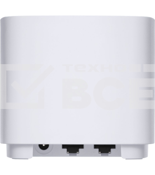 Бесшовный Mesh роутер Asus ZenWiFi XD5 (XD5 (W-2-PK)) AX3000 10/100/1000 компл.:устройство/крепления/адаптер белый (упак.:2шт)