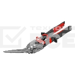 Ножницы по металлу Gross 78331 270 мм прямой и левый проходной резсталь-СrMo двухкомп. рук-ки, фото9