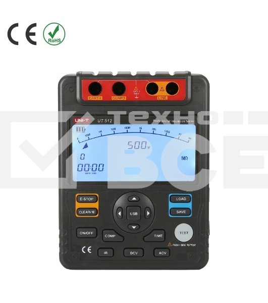 Тестер сопротивления изоляции UNI-T UT512