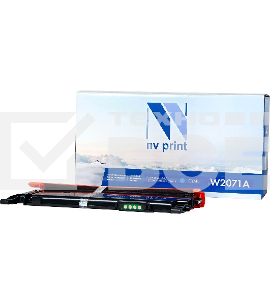 Картридж NVP совместимый NV-W2071A Голубой для HP 150/150A/150NW/178NW/179MFP (700k)