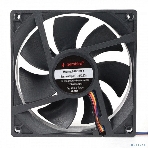 Вентилятор для корпуса Gembird 92x92x25, гидродинамический, 4 pin, провод 30 см (D9225HM-4), фото3