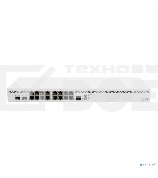 Маршрутизатор CCR2004-16G-2S+ Cloud Core Router 2004-16G-2S+ with Annapurna Labs Alpine v2 CPU with 4x ARMv8-A Cortex-A57 cores running at 1.7GHz, 4GB of DDR4 RAM, 128MB NAND storage, 16 x Gbit LAN, 2x SFP+ ports, 1U rackmount case, Dual PSU, RouterOS L6