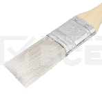 Кисть плоская для лаков 'Евро' 1', искусственная щетина, деревянная рукоятка MTX, фото3