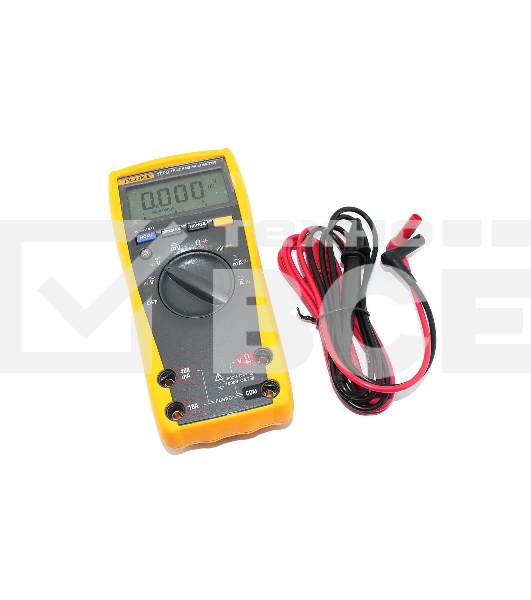 Мультиметр FLUKE 177цифровая 1000мА Диод тестжелтый черный 0,42кг