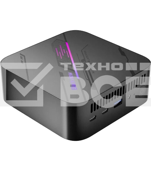 Мини ПК Blackview MP100 (AMD Ryzen 5825U) 16+1Tb, WIFI a/b/g/n/ac, Bluetooth 4.2, Win11 Pro, USB3.2, HDMI 1.4b Type A *2, RJ45*1, 5.5/2.1mm DC Jack *1, 3.5mm Phone Jack*1, Colour: Black