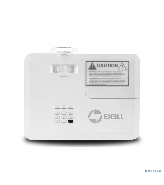 Exell EXD203STW Проектор ламповый короткофокусный DLP, 3600 lm, WXGA (1280x800), 30000:1
